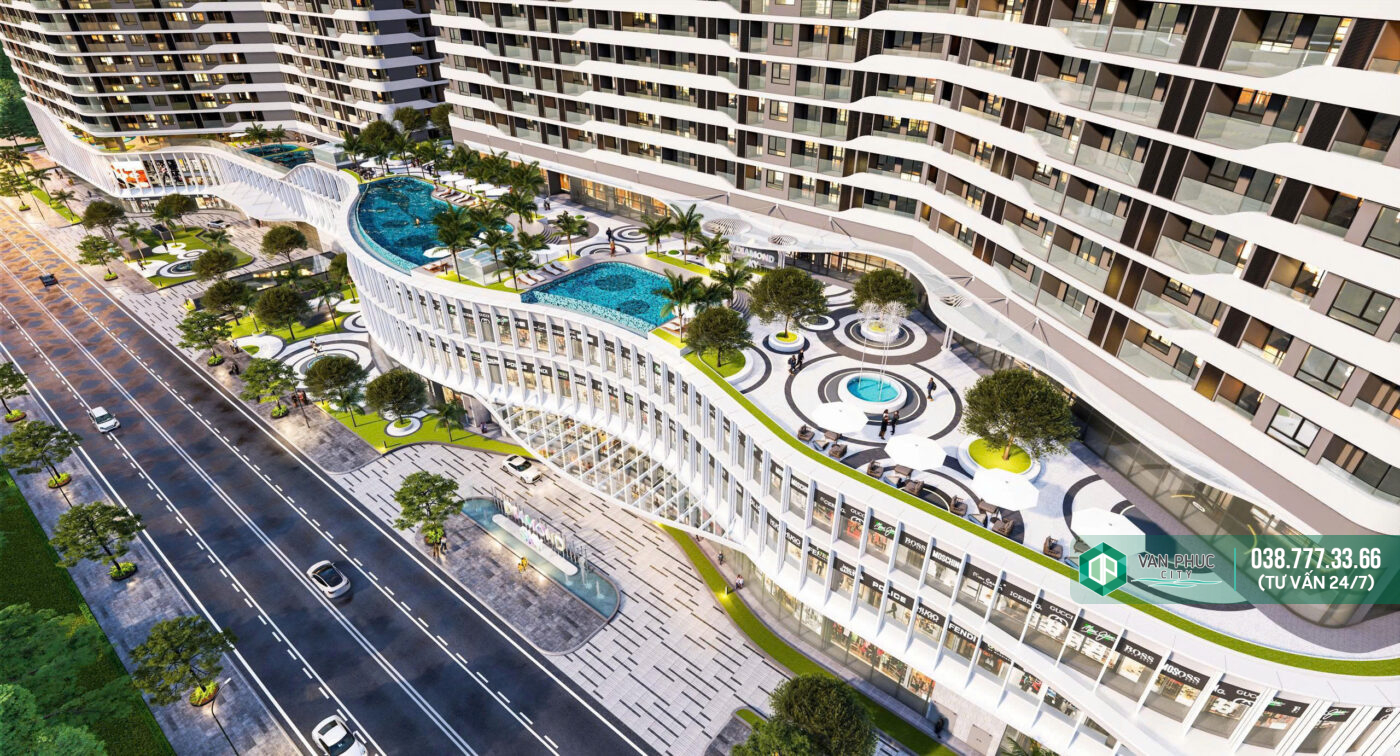 Căn hộ Diamond Sky tại Vạn Phúc City