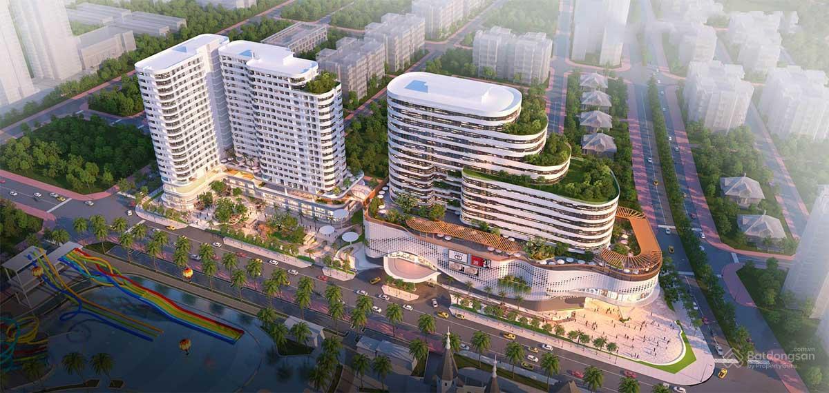 Khu phức hợp Diamond Sky tại Vạn Phúc City