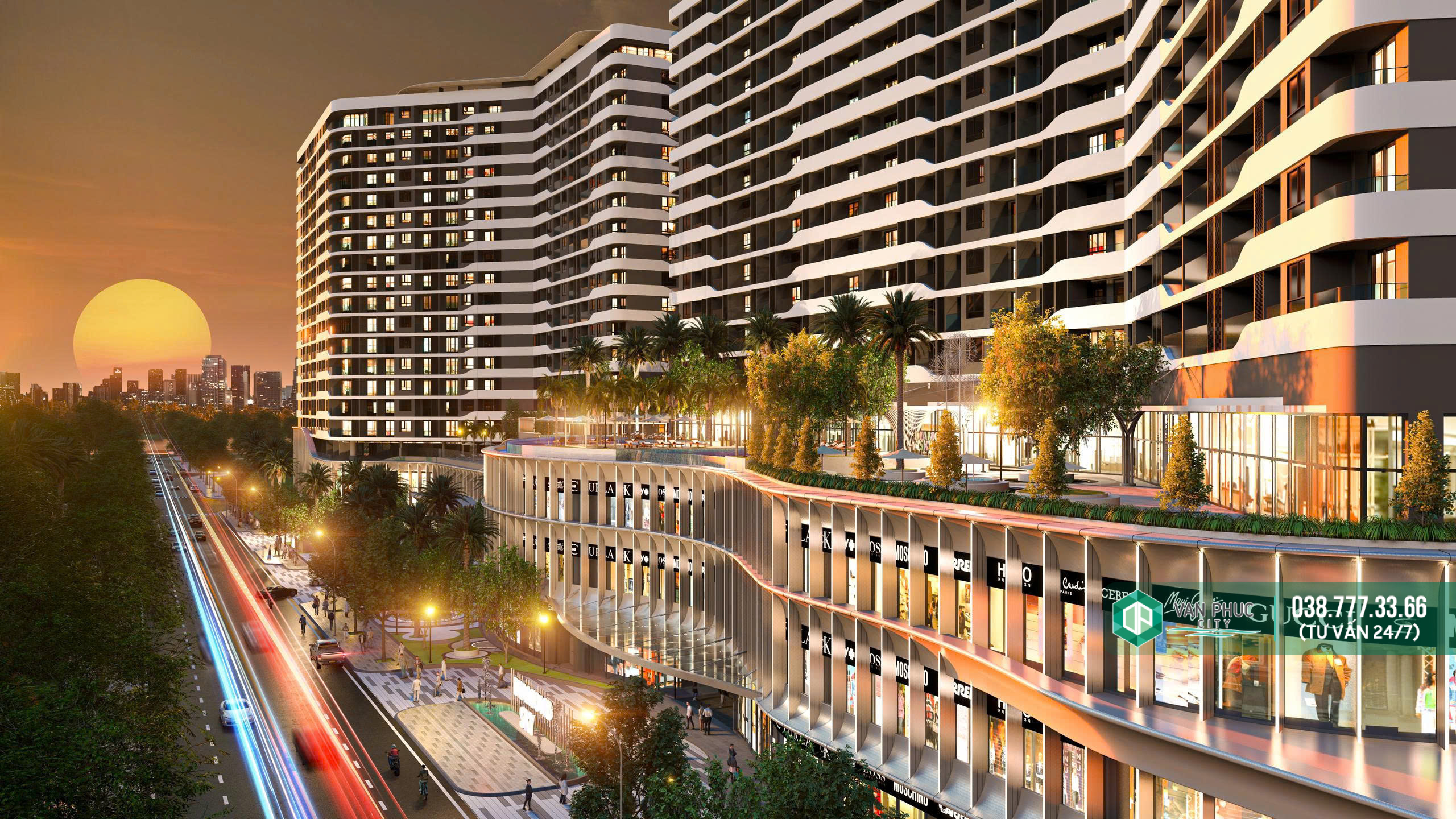 Tiện ích nội khu Diamond Sky