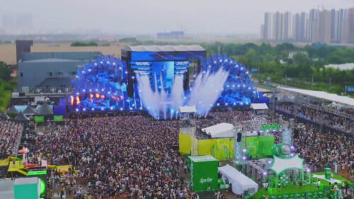 Không gian tổ chức sự kiện tại Vạn Phúc City rộng lớn cho đại nhạc hội