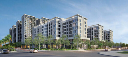 Phối cảnh dự án nhà ở xã hội hiện đại dành cho công nhân tại TP.HCM.