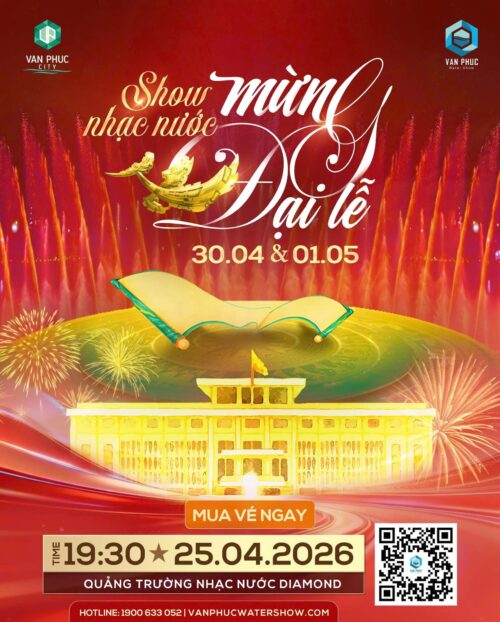 Tại sao Show nhạc nước Van Phuc City