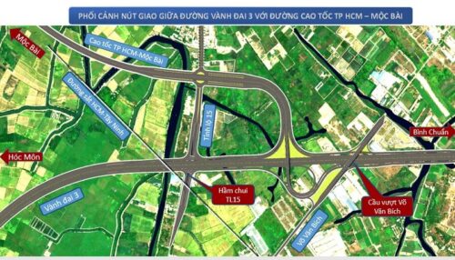 Cao tốc TP.HCM - Mộc Bài.