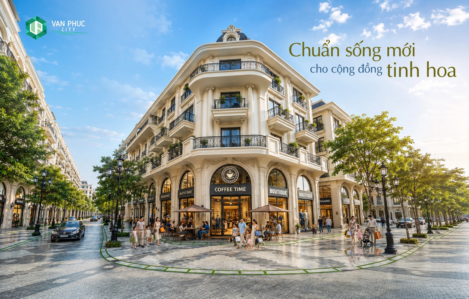 Nhà phố Royal Van Phuc mặt tiền đường Đinh Thị Thi