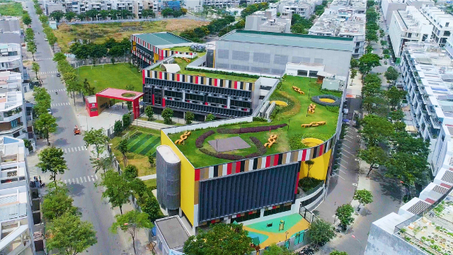 Trường học tại Vạn Phúc City