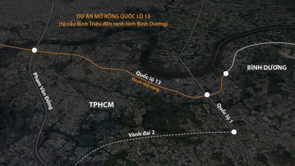 Dự án mở rộng Quốc lộ 13